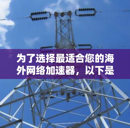 为了选择最适合您的海外网络加速器，以下是基于您的需求的总结和推荐