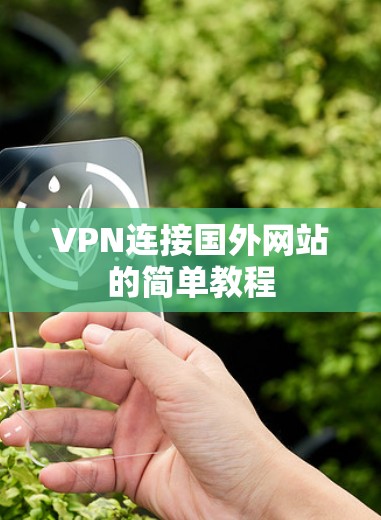 VPN连接国外网站的简单教程