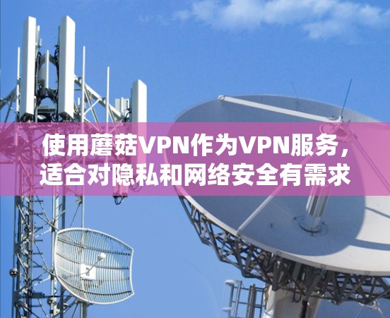 使用蘑菇VPN作为VPN服务，适合对隐私和网络安全有需求的用户。以下是蘑菇VPN的使用指南，帮助您顺利安装和配置