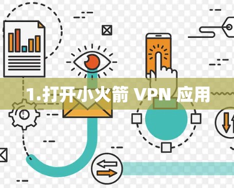 1.打开小火箭 VPN 应用